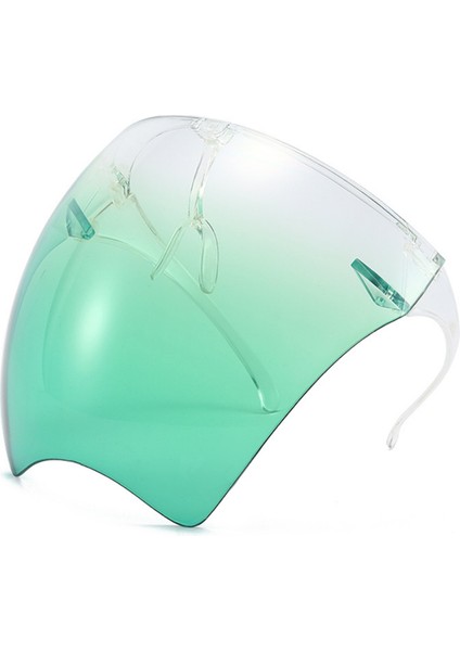 Gri Yeşil Stil Yeni Koruyucu Sürme Güneş Gözlüğü Faceshield Bisiklet Gözlükleri Kadın Erkek Güneş Gözlüğü Büyük Boy Güvenlik Su Geçirmez Gözlük Maskesi (Yurt Dışından) fırsatları