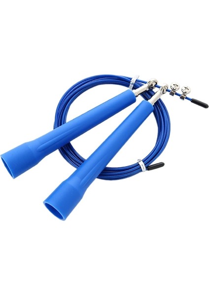 7HH403063-BL Stili Ayarlanabilir Hız Atlama Ipi Rulman Çelik Tel Gym Fitness Mma Boks Eğitimi Için Ip Atlama (Yurt Dışından)