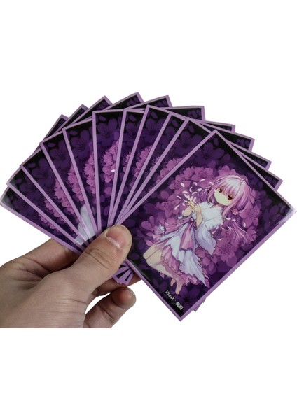 No.9 Tarzı Çok Sevimli Anime Kız Kart Kollu Ticaret Kartları Tcg Oyunu Çizim Kalkanı Tarjeta De Juego Koruyucu Saklama Torbaları (Yurt Dışından)