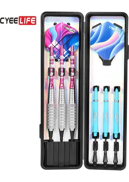 Kırmızı Stil Cyeelife Darteces Gdarts Elektronik Dart Için Plastik Uç Seti Çoklu Stiller ile Pirinç Dart (Yurt Dışından)