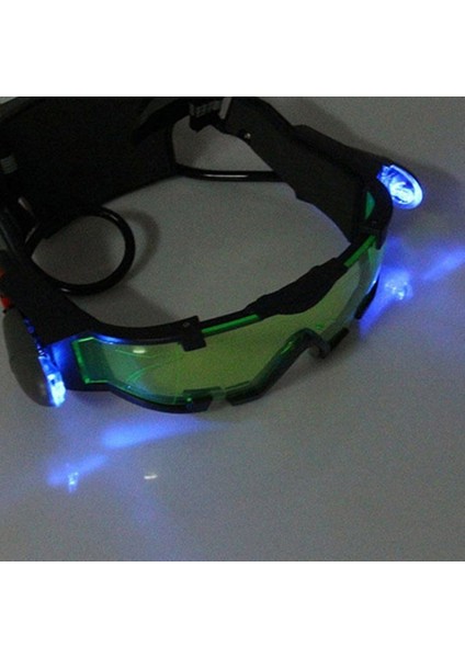 Ayarlanabilir LED Gece Görüş Cam Gözlükler Motosiklet Motosiklet Yarışı Av Gözlükleri Flip-Out Işıklı Gözlük Rüzgar Geçirmez (Yurt Dışından) fırsatları