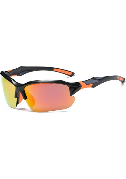 No.6 Tarzı Renk Değiştiren Bisiklet Gözlükleri Rüzgar Geçirmez Bisiklet Gözlükleri Sportunglasses Çok Renkli Bisiklet Gözlükleri Erkekler Için Kadın Mtb Gözlüğü (Yurt Dışından)