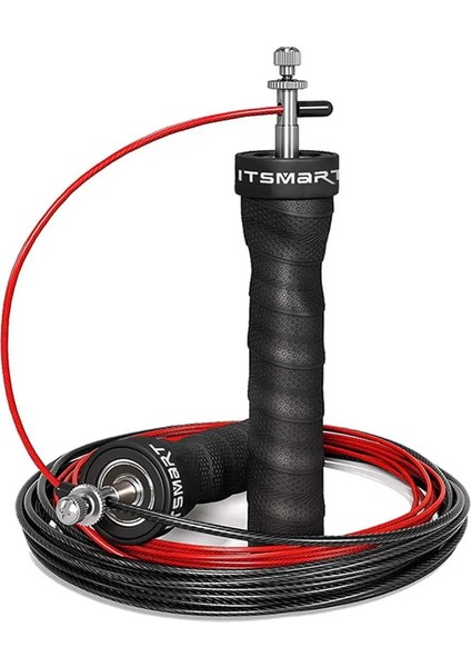 Siyah Stil Atlama Ipi Ekstra Ağırlık Atlama Ipi Dolaşmasız Rulmanlar ile Ayarlanabilir Iki Değişen Ip Atlama Ipi Fitness Ekipmanları Yeni (Yurt Dışından)