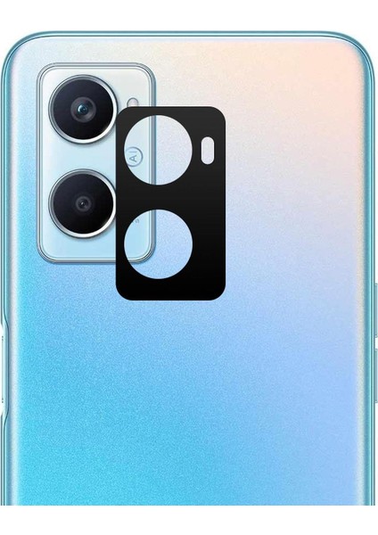Oppo A36 Kamera Lens Koruma Camı V2 Siyah