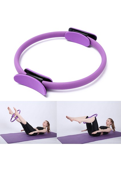 Mavi Stil Profesyonel Yoga Çember Pilates Sihirli Yüzük Fitness Kinetik Direnç Çember Vücut Geliştirme Çember Spor Salonu Pilates Aksesuarları 6 Renk (Yurt Dışından) modelleri