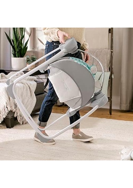 Ity By Ingenuity Swingity Salıncak Kolay Katlanır Portatif Bebek Salıncağı - Goji