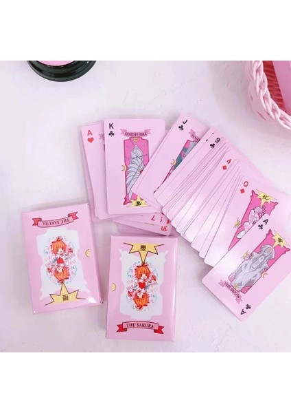 PKP-0005-1 Stili K Kız Sevimli Karikatür Desen Anime Oyun Kartları Parti Tatil Hediyeleri Masa Kart Oyunu Komik Ifadeler Poker Tatil Hediyesi (Yurt Dışından) modelleri