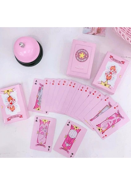 PKP-0005-1 Stili K Kız Sevimli Karikatür Desen Anime Oyun Kartları Parti Tatil Hediyeleri Masa Kart Oyunu Komik Ifadeler Poker Tatil Hediyesi (Yurt Dışından) fırsatları