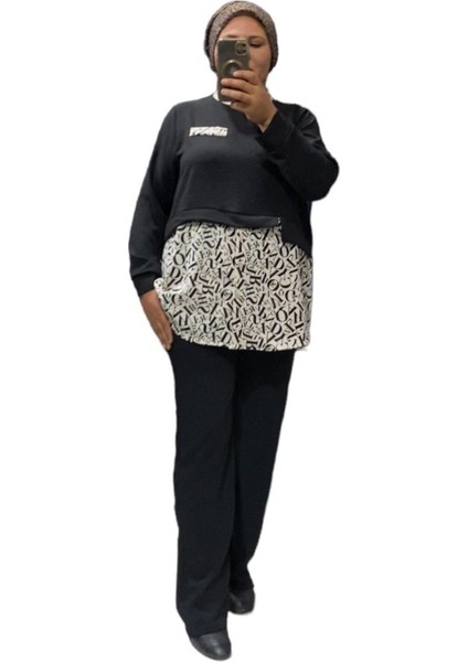 Büyük Beden Ithal Ayrobin Kumaş Ikili Takım fiyatları