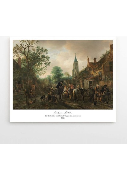 Handa Duruş (1645) Çerçeveli ve Çerçevesiz Poster
