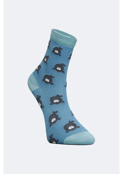 3'lü Erkek Çocuk Soket Hayvanlı Çorap