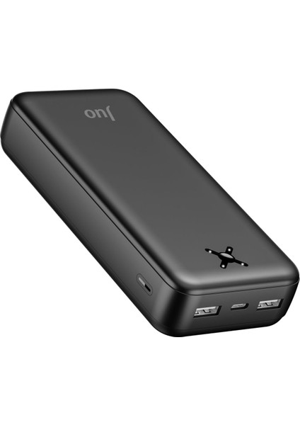 20000MAH 10.5W Çift Usb-A Çıkışlı Powerbank Taşınabilir Hızlı Şarj Cihazı Siyah