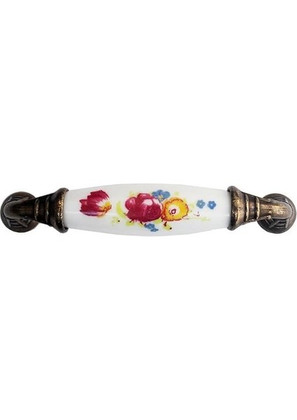 Klasik Silindir Kulp Antik 96 mm