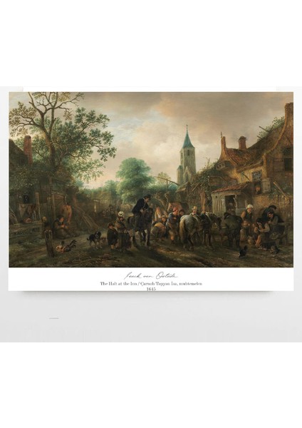 Handa Duruş (1645) Çerçeveli ve Çerçevesiz Poster