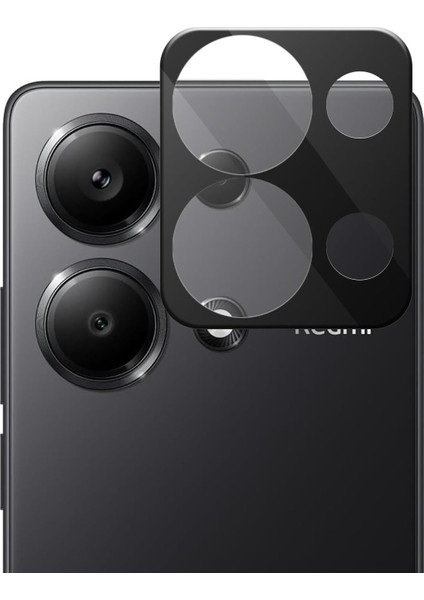 Xiaomi Redmi Note 13 Pro 5g Kamera Lens Koruma Camı V2 Siyah