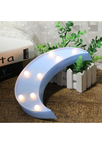 Dekoratif LED Ay Gece Lambası