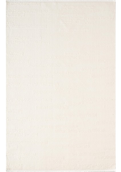 Armony AR013W Beyaz Halı Modern Desenli Akrilik Pamuk Taban Tozu Az Salon Halısı Yatak Odası Koridor fiyatları