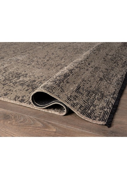 Pıxel PX002A Bej Halı Modern Şönil Yıkanabilir Pamuk Taban Salon Halısı Yatak Odası Mutfak Koridor fırsatları