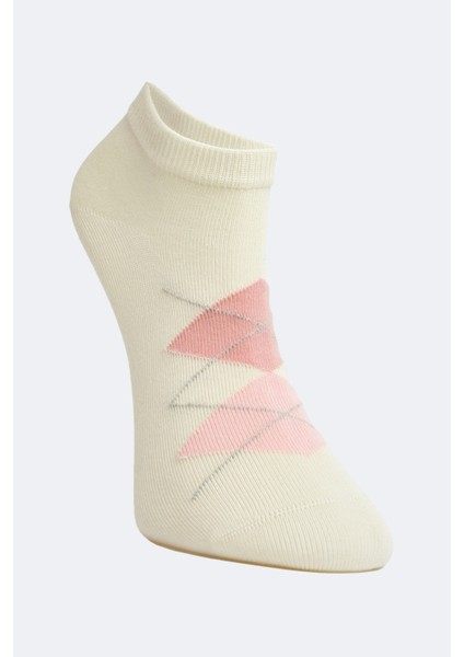 3'lü Ekoseli Kız Çocuk Patik Çorap fırsatları