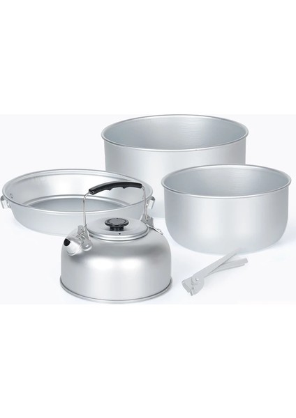 Sofra Eşyası Tarzı Kamp Tencere Seti Açık Alüminyum Pişirme Seti Su Isıtıcısı Tava Pot Seyahat Yürüyüş Barbekü Sofra Ekipmanları Katman Yok (Yurt Dışından) fiyatları