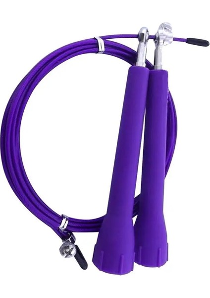 Mor Tarzı 3 Metre Çelik Tel Atlama Atlama Ayarlanabilir Atlama Ipi Fitness Ekipmanları Egzersiz Egzersiz Kapalı Spor Salonu Açık Atlama Ipi (Yurt Dışından)