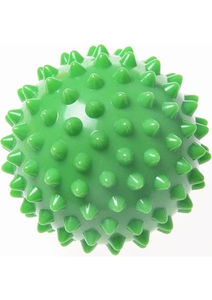 Yeşil Stil Fitness Pvc Sert Dikenli Masaj Topu Kabartma Plantar Fasiit El Ayak Eğitimi Kavrama Topu Taşınabilir Fizyoterapi Başak Topu 7cm (Yurt Dışından)