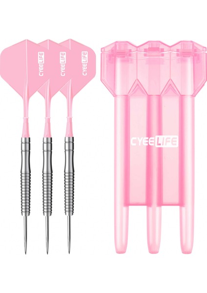 Siyah Stil Cyeelife Tungsten 23G Çelik Uçlu Dart, Taşıma Çantası ve Tek Parça Uçuş Yarışması Profesyonel Dart Seti ile 90% (Yurt Dışından)
