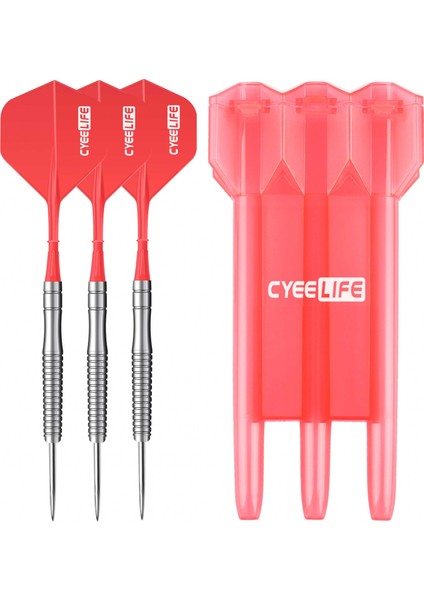 Siyah Stil Cyeelife Tungsten 23G Çelik Uçlu Dart, Taşıma Çantası ve Tek Parça Uçuş Yarışması Profesyonel Dart Seti ile 90% (Yurt Dışından)