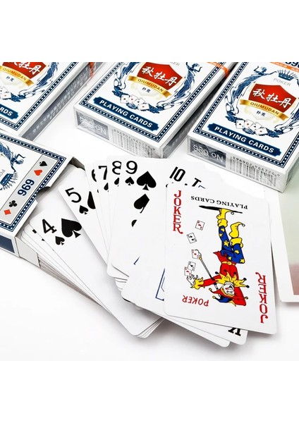 Claattern Oyun Kartı Poker Oyunu Destesi 54 Kart Seti Poker Takımı Sihirli Masa Oyunu Kart Destesi Magic Entertainment (Yurt Dışından)