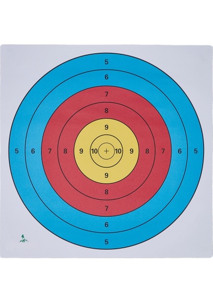 10 Adet Tarzı Nokta Okçuluk Hedef Kağıdı Renkli Baskı 40*40CM Hedef Kağıt Yarışması Uygulama Hedef Çerçevesi Hedef Kağıdı (Yurt Dışından)