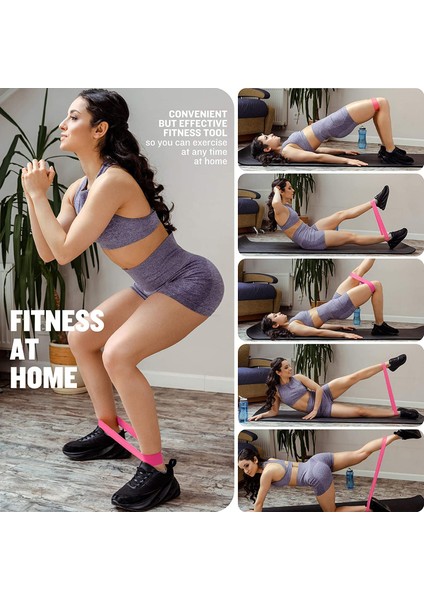 Set D-7pcs Stili Bacaklar ve Popo Pilates Spor Yoga Crossfit Egzersiz Ekipmanları Için Eğitim Fitness Egzersiz Spor Salonu Mukavemet Direnç Döngü Bantları (Yurt Dışından) fiyatları