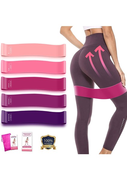 Set D-7pcs Stili Bacaklar ve Popo Pilates Spor Yoga Crossfit Egzersiz Ekipmanları Için Eğitim Fitness Egzersiz Spor Salonu Mukavemet Direnç Döngü Bantları (Yurt Dışından) modelleri