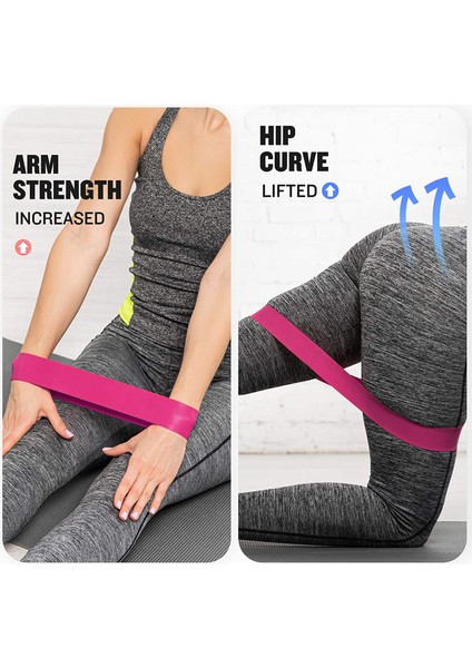 Set D-7pcs Stili Bacaklar ve Popo Pilates Spor Yoga Crossfit Egzersiz Ekipmanları Için Eğitim Fitness Egzersiz Spor Salonu Mukavemet Direnç Döngü Bantları (Yurt Dışından) indirimleri