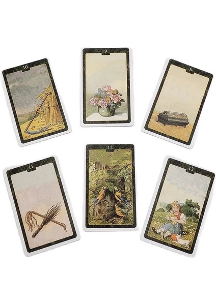 Lacivert Tarzı Lenormand Oracle Kartları Kehanet Tarot Ingilizce Versiyonu Fal Tarot Kartlarını Anlatmak Güverte Arkadaş Parti Eğlence Masa Oyunu (Yurt Dışından) modelleri
