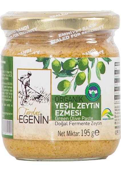 Organik Yeşil Zeytin Ezmesi