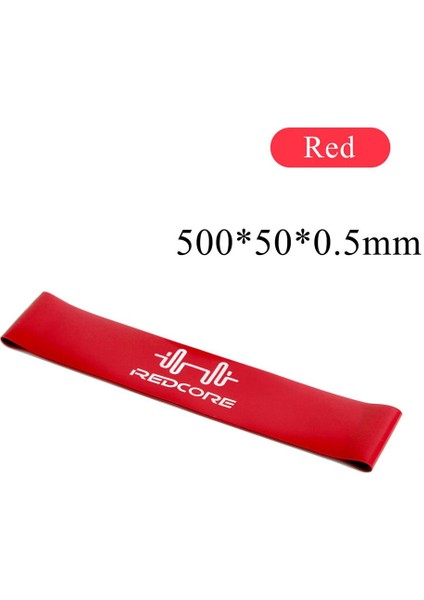 Kırmızı Stil Fitness Yoga Direnç Bantları Sağlık Elastik Spor Vücut Lateks Kemer Çekme Kayışı Kuvvet Kol Uyluk Mukavemeti Eğitim Kayışı Spor Salonu Yoga (Yurt Dışından)