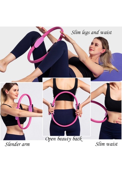 Mor Tarzı Yoga Çemberi Yoga Sihirli Yüzük Kadın Fitness Çember Yoga Pilates Çember Fitness Sihirli Yoga Yüzük Spor Salonu Ev Egzersiz Fitness Yüzük (Yurt Dışından) indirimleri