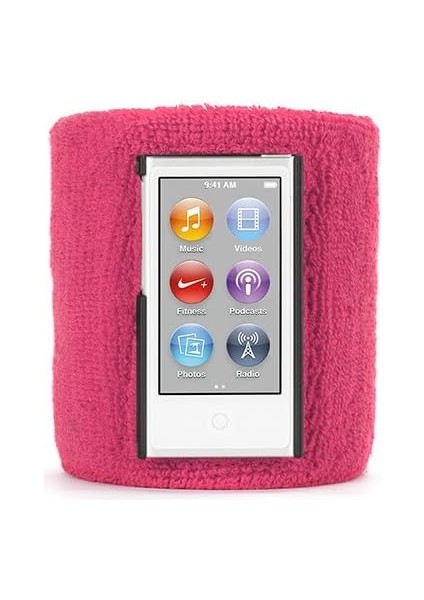 Ipod Nano 7 Sportcuff Bilek Bandı Kılıf Pembe RE37256
