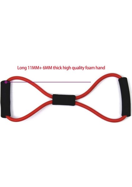 1pc Rastgele Renk Stili Taşınabilir Çekme Halatı Tüp Yoga Egzersiz 8 Şekil Moda Çekme Bandı Ekipmanları Spor Salonu Egzersiz Tüpü Spor Ev Fitness Ekipmanları Aracı (Yurt Dışından) fırsatları