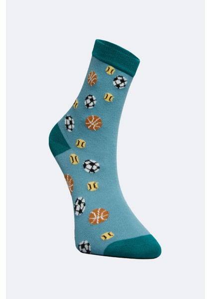 3'lü Erkek Çocuk Soket Karışık Çorap fırsatları