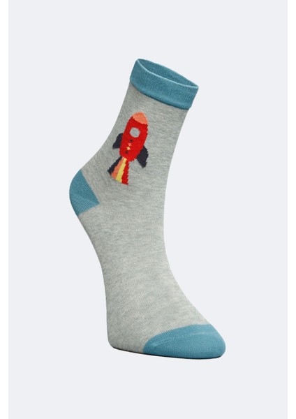 3'lü Erkek Çocuk Soket Karışık Çorap indirimleri