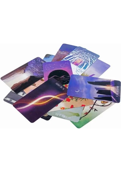 No.7 Tarzı Sıcak Satış Yüksek Çözünürlüklü Tarot Kartı Fabrika Yapımı Yüksek Li Tam Ingiliz Parti Kehanet Oyunu -O Geniş Tarot (Yurt Dışından) indirimleri