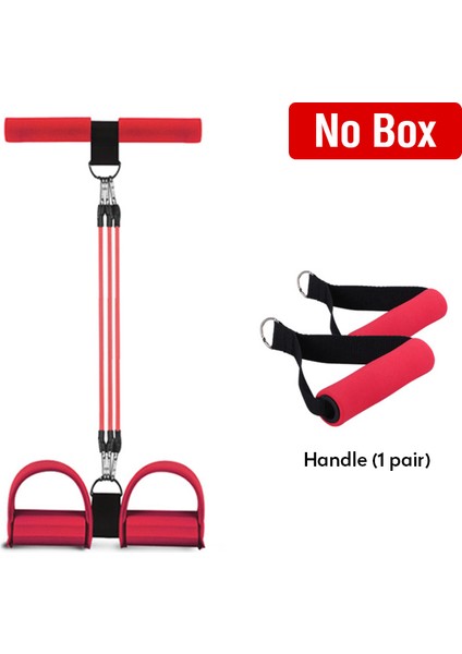 3 Tüp Kırmızı Stil Fitness Kürekçi Direnç Bantları Elastik Çekme Halatları Egzersiz Göbek Direnç Bandı Ev Jimnastik Eğitimi Taşınabilir Egzersiz Ekipmanları (Yurt Dışından)