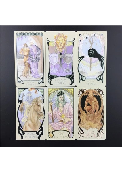 78 Adet TT60 Tarzı Ethereal Visions Işıklı Tarot Kartları Deste Masa Oyunları Fabrika Fiyatında Parti Için (Yurt Dışından) indirimleri