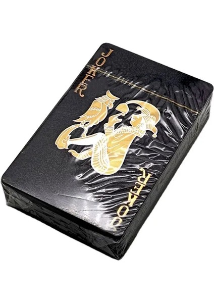 Bir Stil Tarot Lüks 100% Plastik Pvc Karton Oyun Renkli Baskı Casino Oyun Kartları Siyah Poker (Yurt Dışından) indirimleri