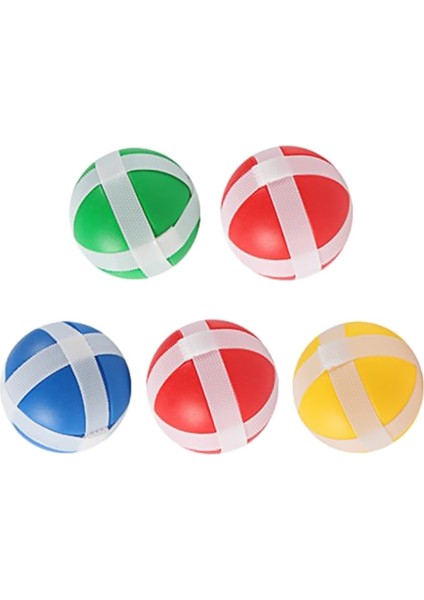 Toplar 3.4cm Tarzı Lastic Dart Oyunları Çocuklar Için Yapışkan Top Dart Tahtası Oyunu Toss Oyuncaklar Dart Tahtası Oyun Seti (Yurt Dışından)