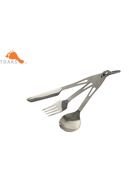 Toaks Slv-02 Titanyum 3 Parça Çatal Seti Yarı Cilalı Dış Mekan ve Ev Çift Kullanımlı Çatal Sofra Kaşığı (Yurt Dışından) fiyatları