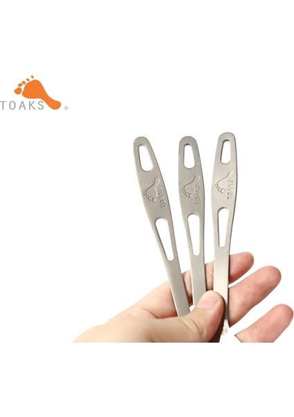 Toaks Slv-02 Titanyum 3 Parça Çatal Seti Yarı Cilalı Dış Mekan ve Ev Çift Kullanımlı Çatal Sofra Kaşığı (Yurt Dışından) fırsatları