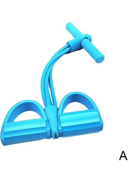 Mavi Stil 1 Adet Elastik Çekme Halatları Pedal Karın Egzersiz Göbek Direnç Bandı Ev Spor Fitness Eğitimi Elastik Bant Supplie H2P7 (Yurt Dışından)