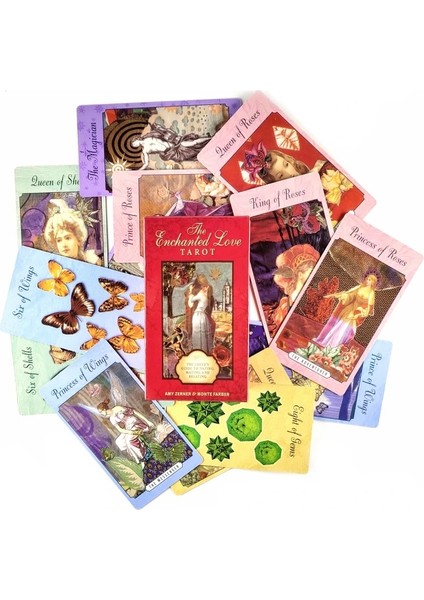 Büyülü Aşk Tarzı Yeni Yüksek Li Arcanum Tarot Kartları Fal Rehberliği Arkadaş Partisi Için Pdf Rehberi ile Kehanet Güverte Tahta Oyunu Anlatıyor (Yurt Dışından)